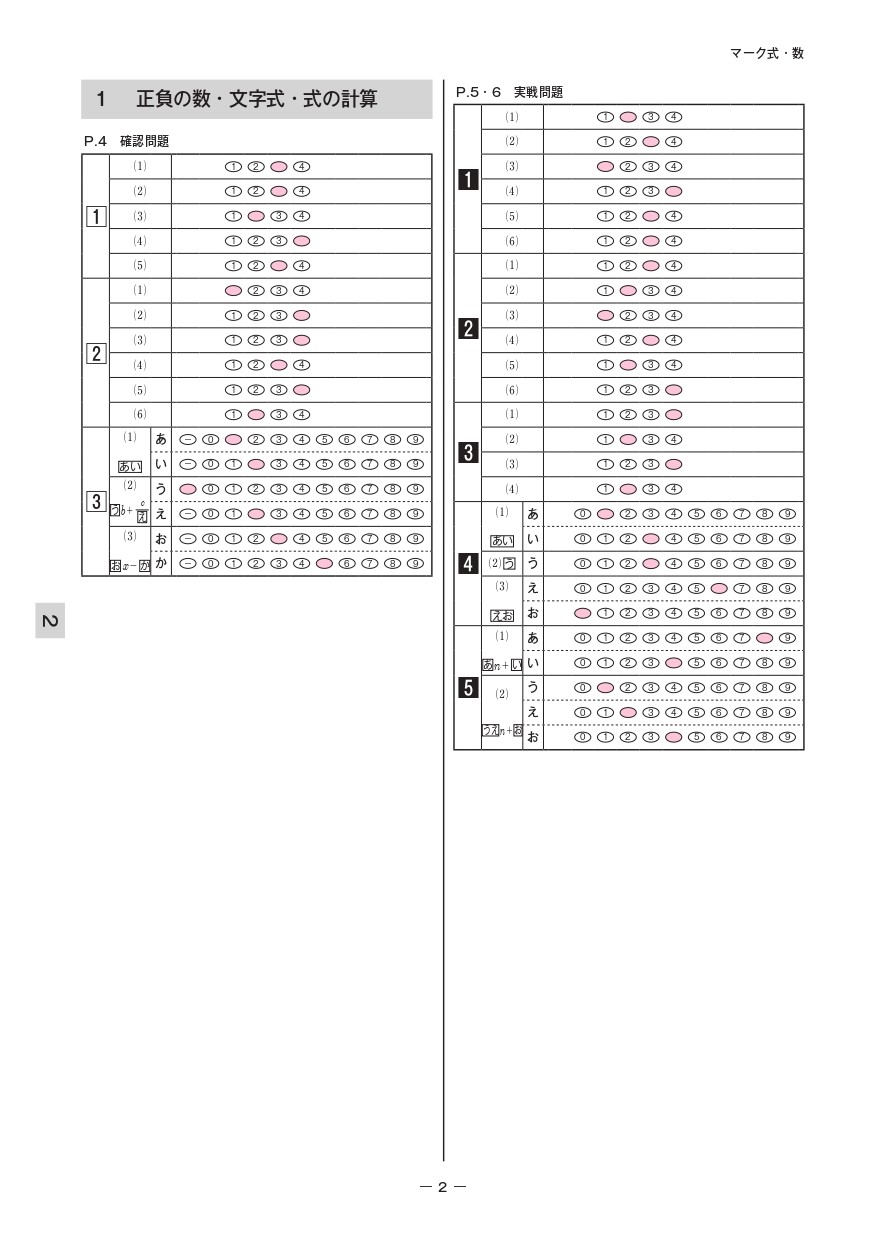 実戦型入試対策マークシート式 高校入試トレーニング | テキスト教材 