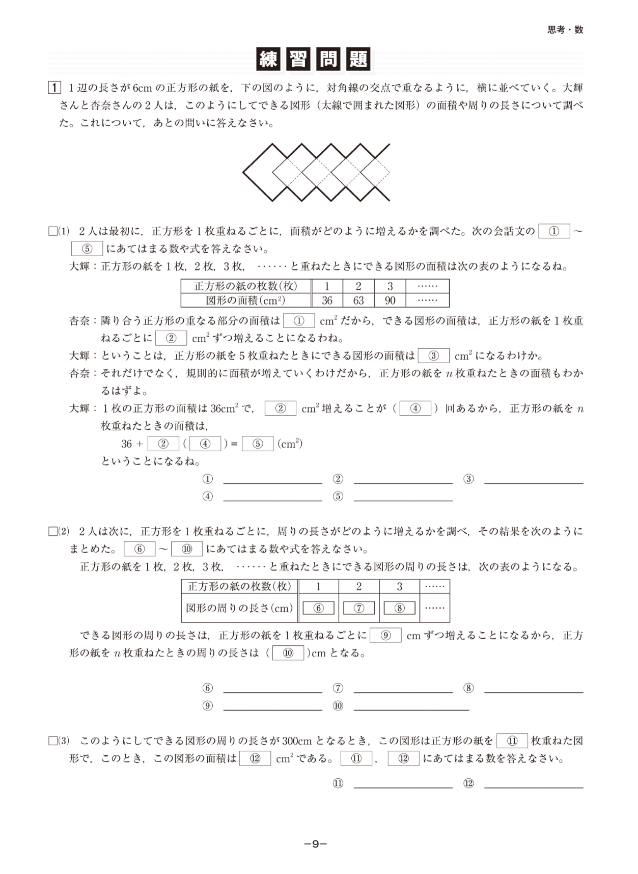 人気沸騰】 思考力の特訓講座 ５教科セット ◎偏差値55～難関校を