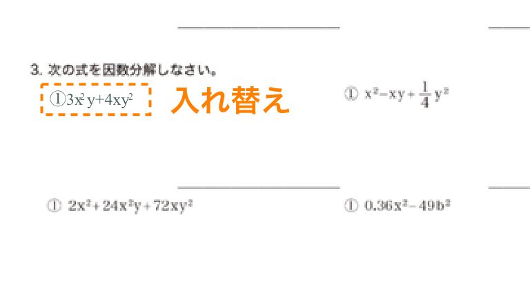 編集機能の図